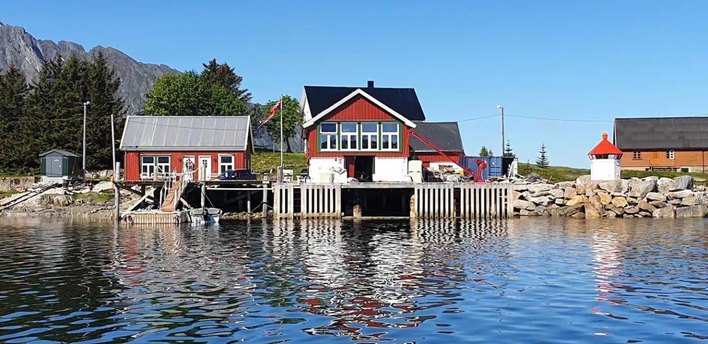Cabin in Borgvåg Lofoten - Large Vestvagoy Exteriör bild