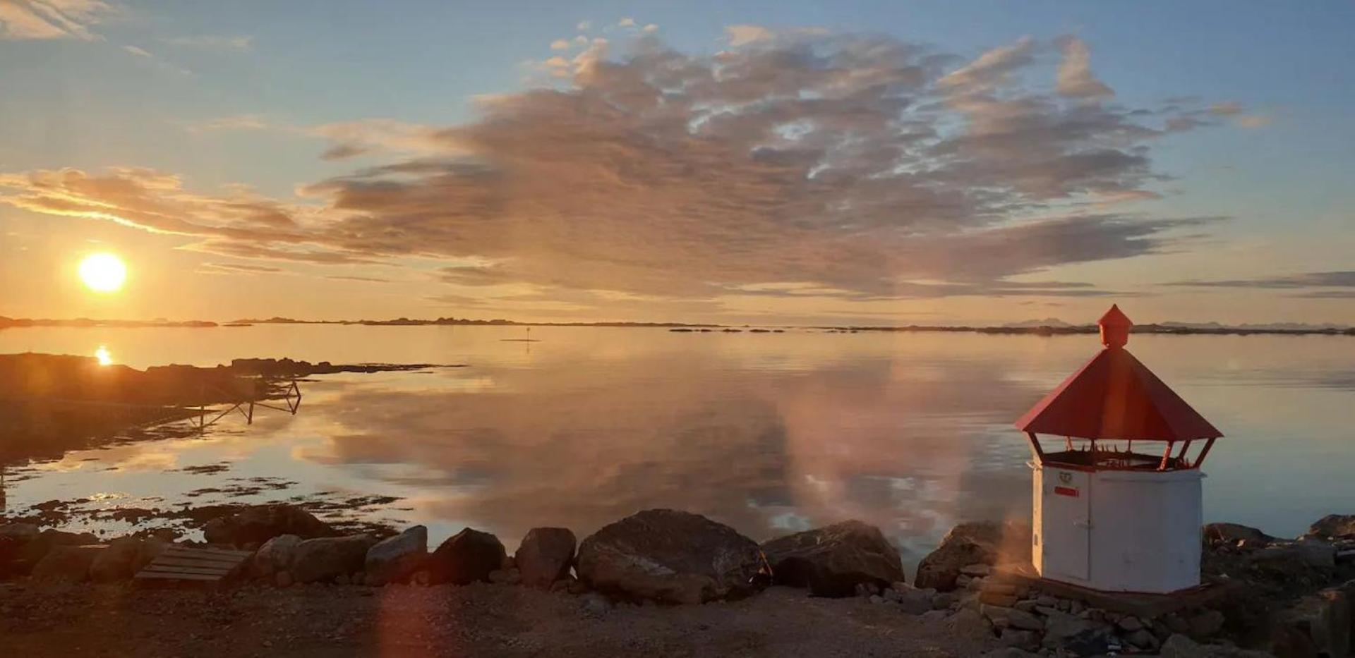Cabin in Borgvåg Lofoten - Large Vestvagoy Exteriör bild