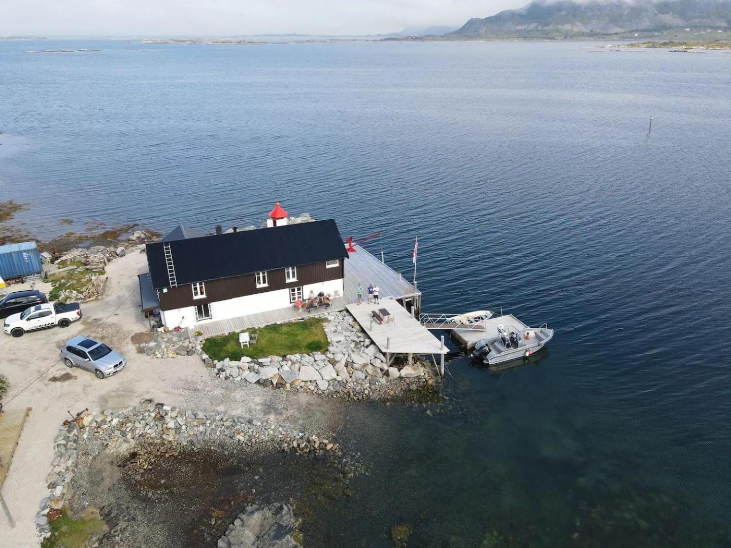 Cabin in Borgvåg Lofoten - Large Vestvagoy Exteriör bild