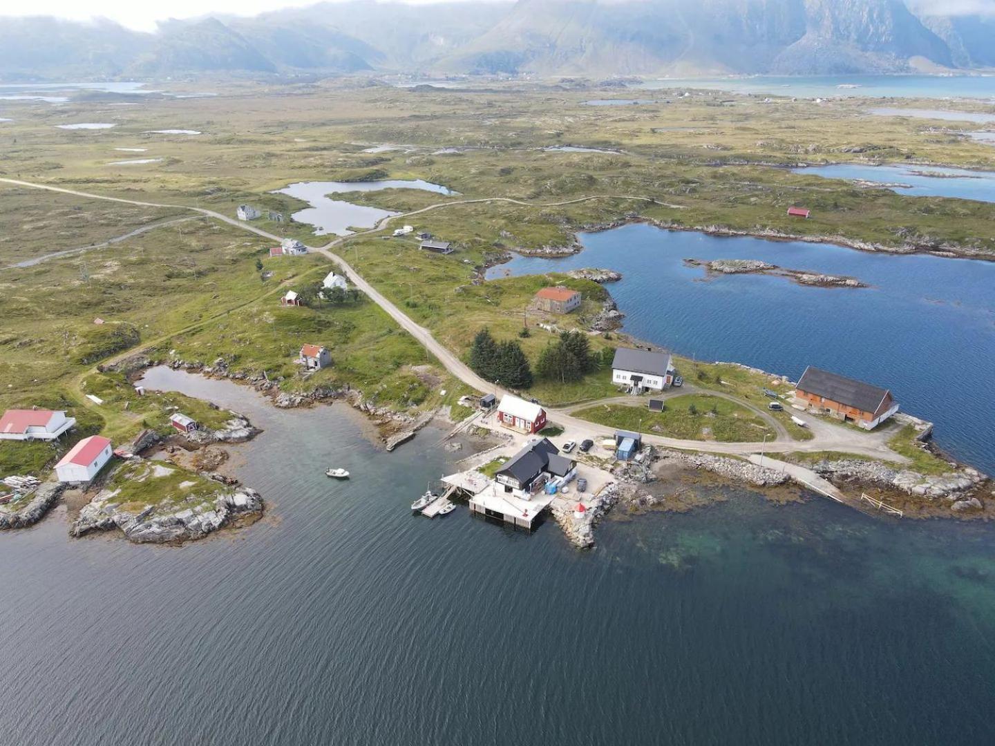 Cabin in Borgvåg Lofoten - Large Vestvagoy Exteriör bild