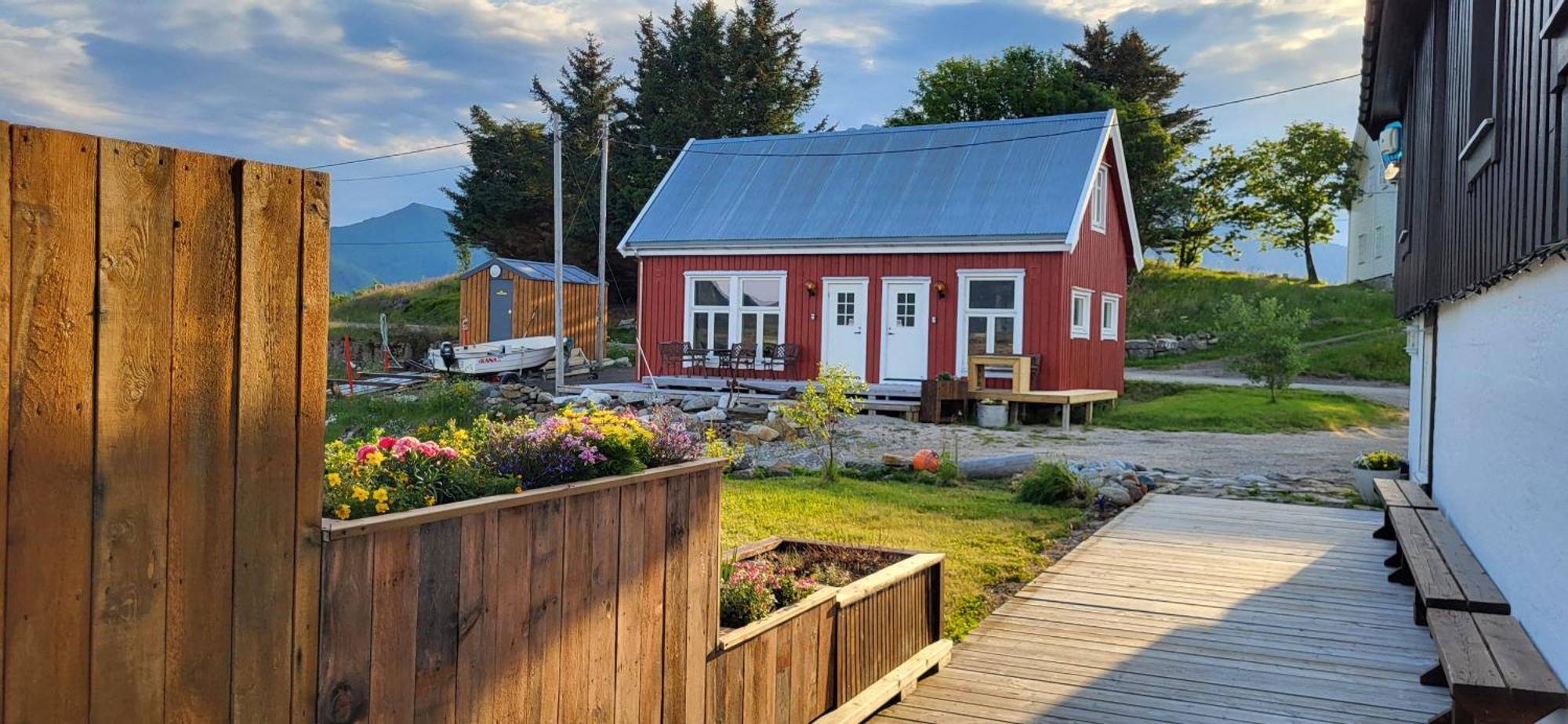 Cabin in Borgvåg Lofoten - Large Vestvagoy Exteriör bild
